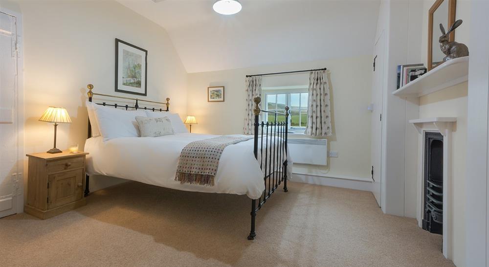 The double bedroom at 2 Compton Farm Cottages in Newport, Isle Of Wight