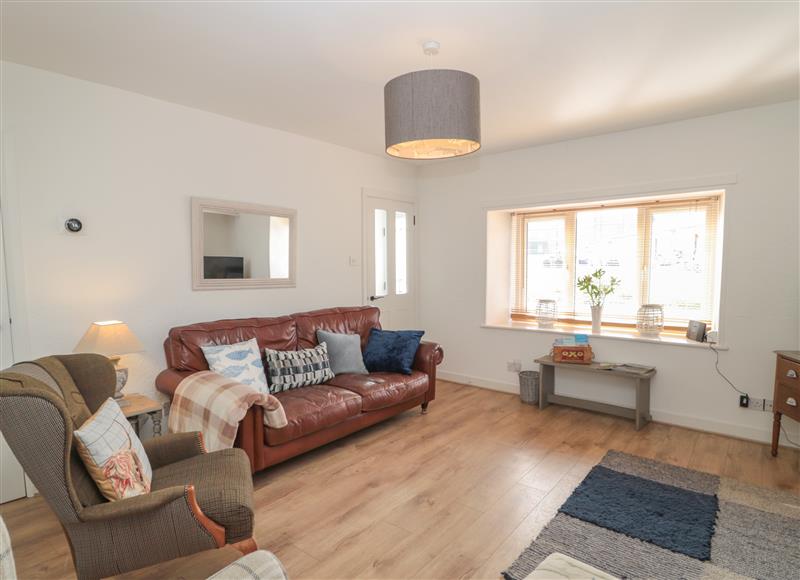 The living room at 2 Cross View, Norham