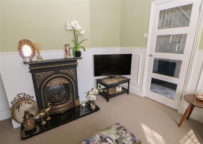 The living room at 2 Drumraugh Cottages, Hutton Rudby