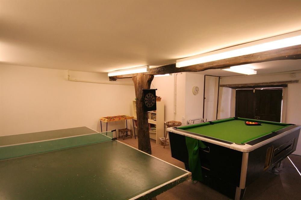 Games Room at 2 Easton Barn in Bigbury, Kingsbridge