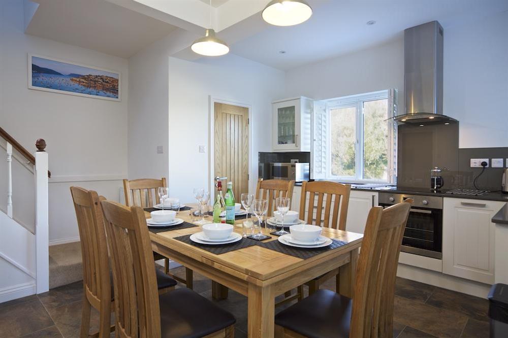 Extended and fully refurbished kitchen/dining room at 2 Gould Road in , Salcombe