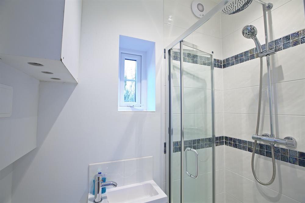 New shower room on ground floor at 2 Gould Road in , Salcombe