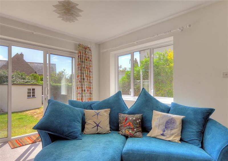 Relax in the living area at 2 Grange Villas, Charmouth