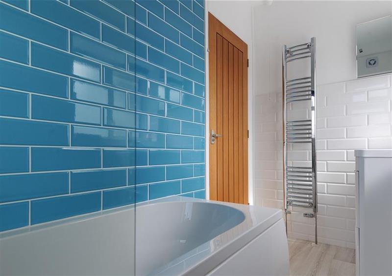 This is the bathroom at 2 Grange Villas, Charmouth