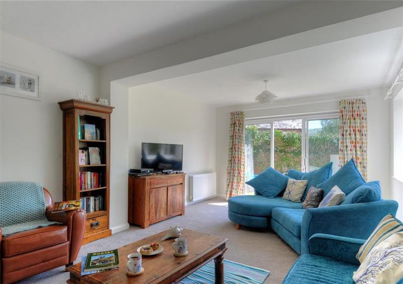 This is the living room at 2 Grange Villas, Charmouth