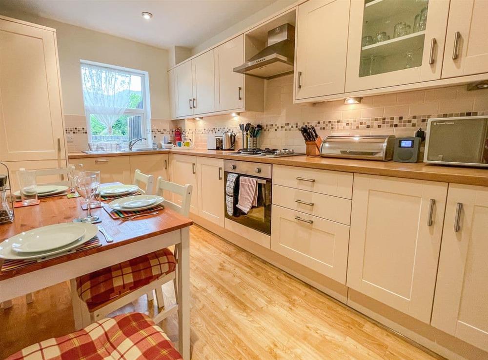 Kitchen at 2 Greta Grove House in Keswick, Cumbria