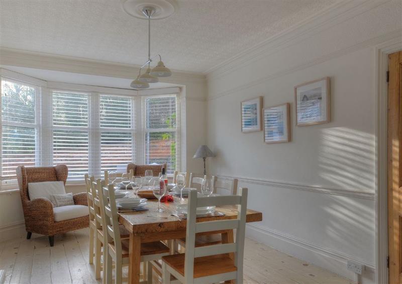 The living area at 2 Hadleigh Villas, Lyme Regis
