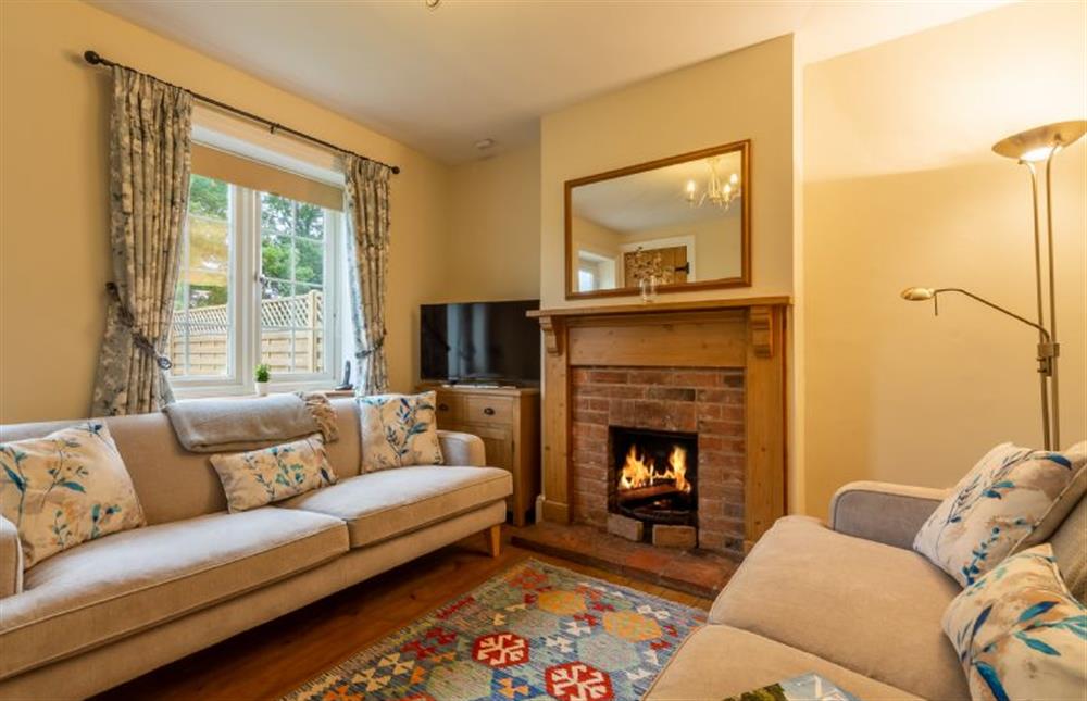 Ground floor: Sitting room with Freeview Smart TV at 2 Hall Lane Cottages, Thornham near Hunstanton