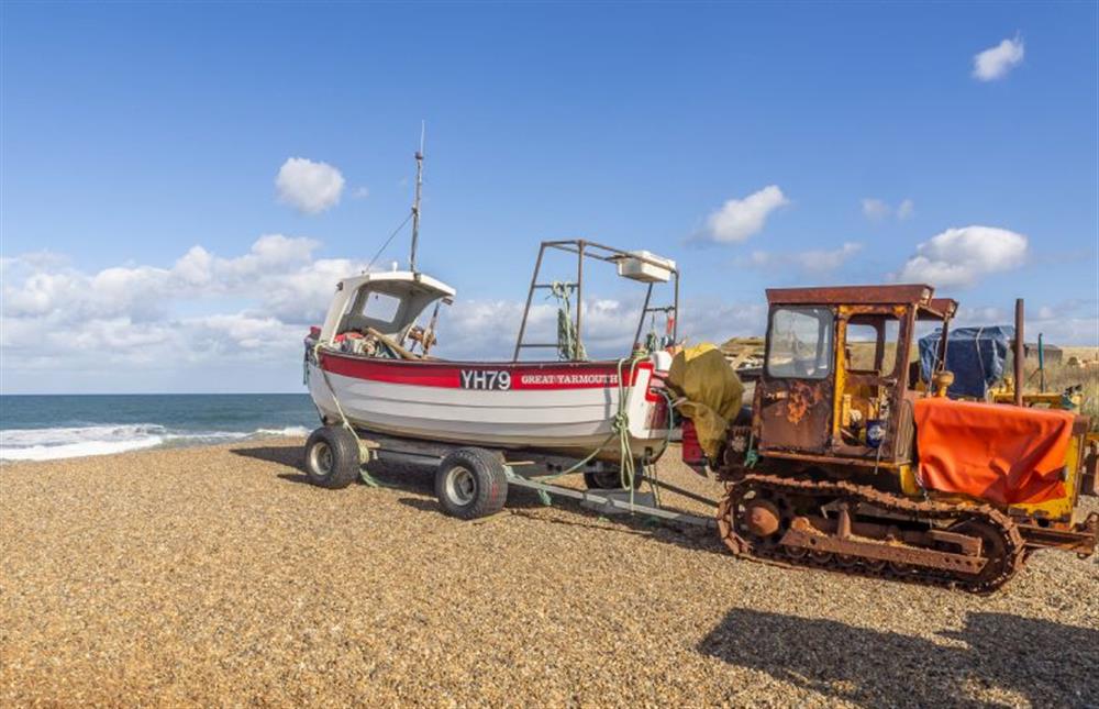 Fishing boats at Weybourne at 2 Hammond Square, Weybourne near Holt