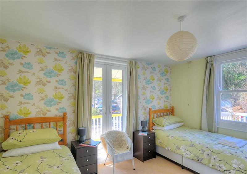 A bedroom in 2 Harbour Heights at 2 Harbour Heights, Lyme Regis