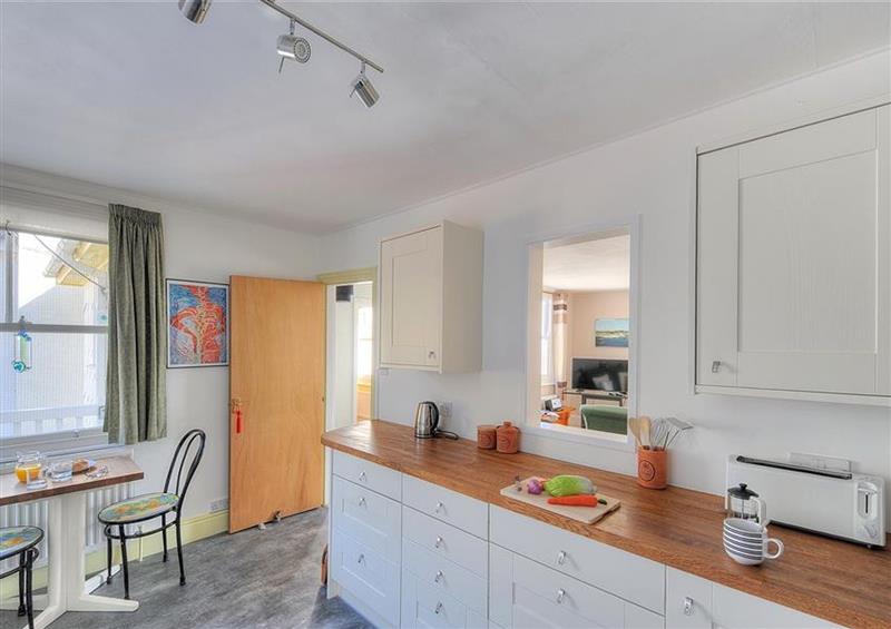 This is the kitchen at 2 Harbour Heights, Lyme Regis
