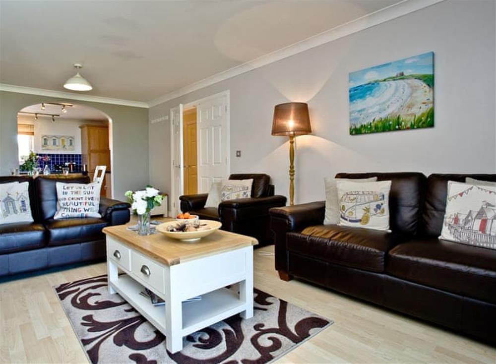Open plan living space at 2 Headland Point in , Newquay