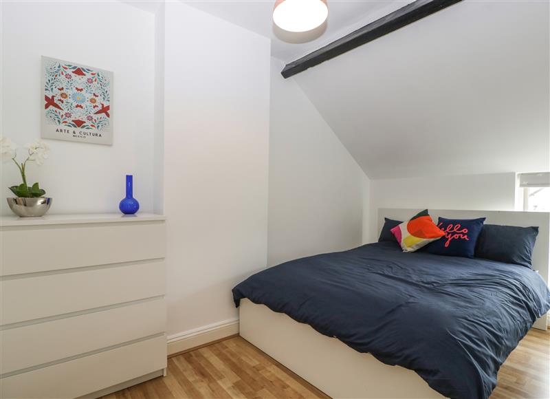 One of the bedrooms at 2 High Street, Newent