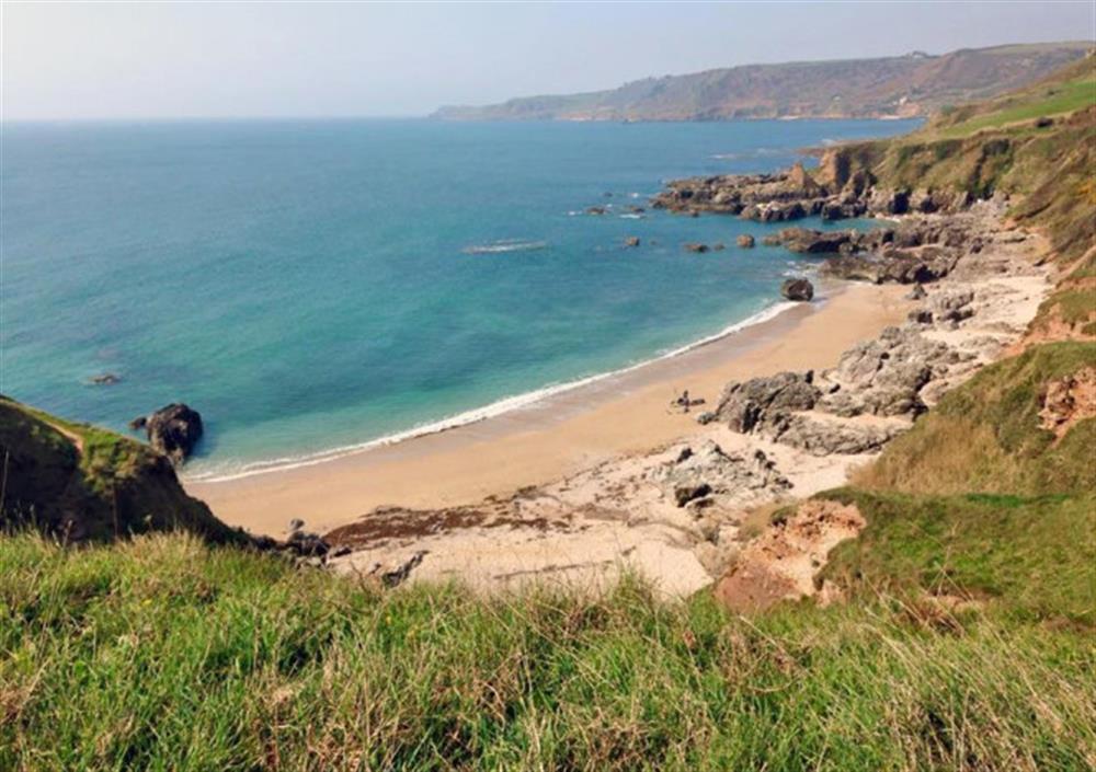 Along the coastal path towards Start Point is Great Mattiscombe Sands.  at 2 Ivy Cove in Lannacombe