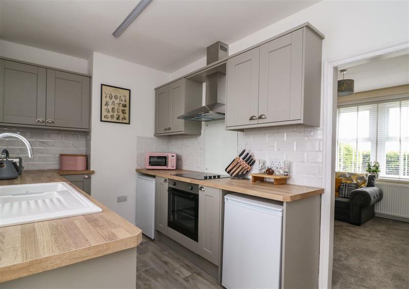 This is the kitchen at 2 Lane End Cottages, Coniston