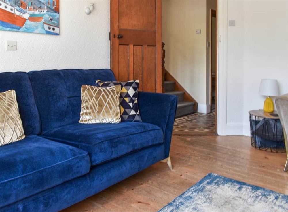 Living area at 2 Le Dorney Villa in Par, Cornwall