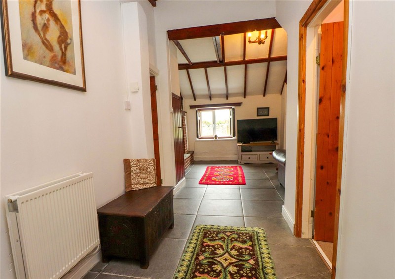 This is the living room at 2 Llainwen, Pencarnisiog near Rhosneigr