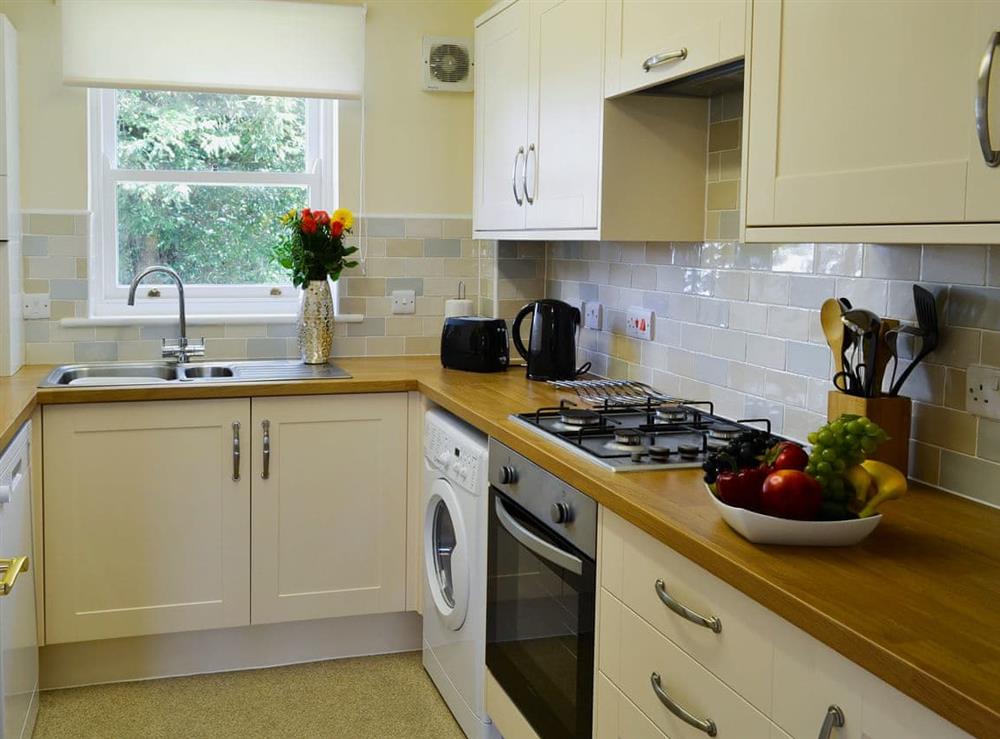 Kitchen at 2 Lonsdale House in Keswick, Angus