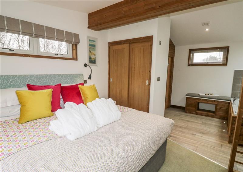 This is the bedroom at 2 Meadow Retreat, Dobwalls