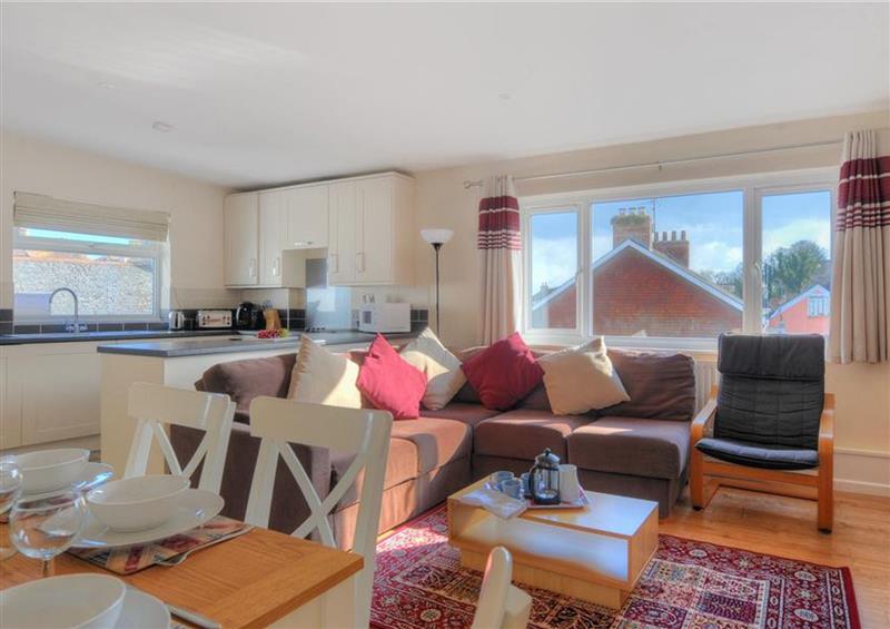 Relax in the living area at 2 Mill Green Court, Lyme Regis