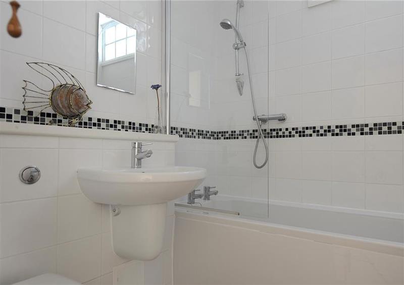 This is the bathroom at 2 Mill Green Court, Lyme Regis