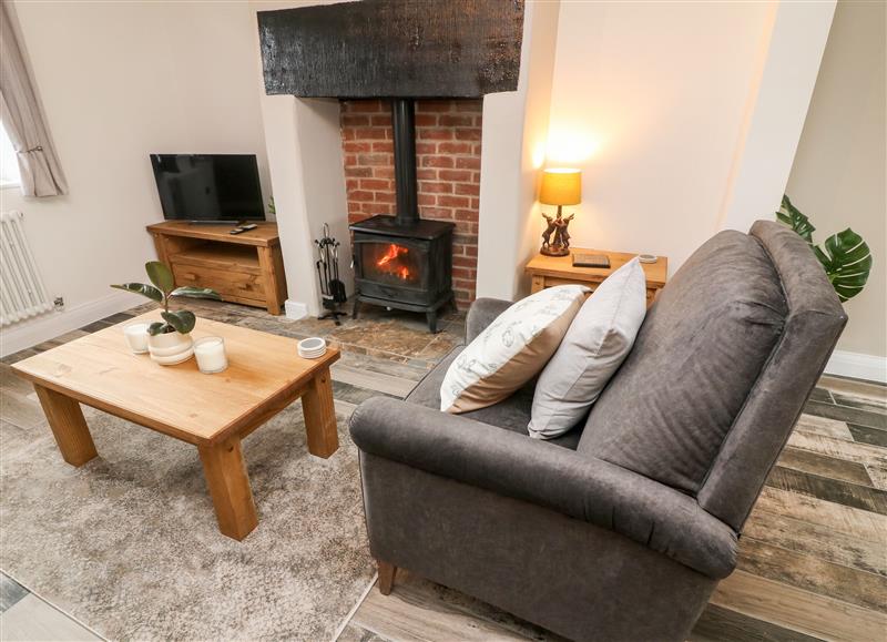 Relax in the living area at 2 Morton Cottages, Winmarleigh near Garstang