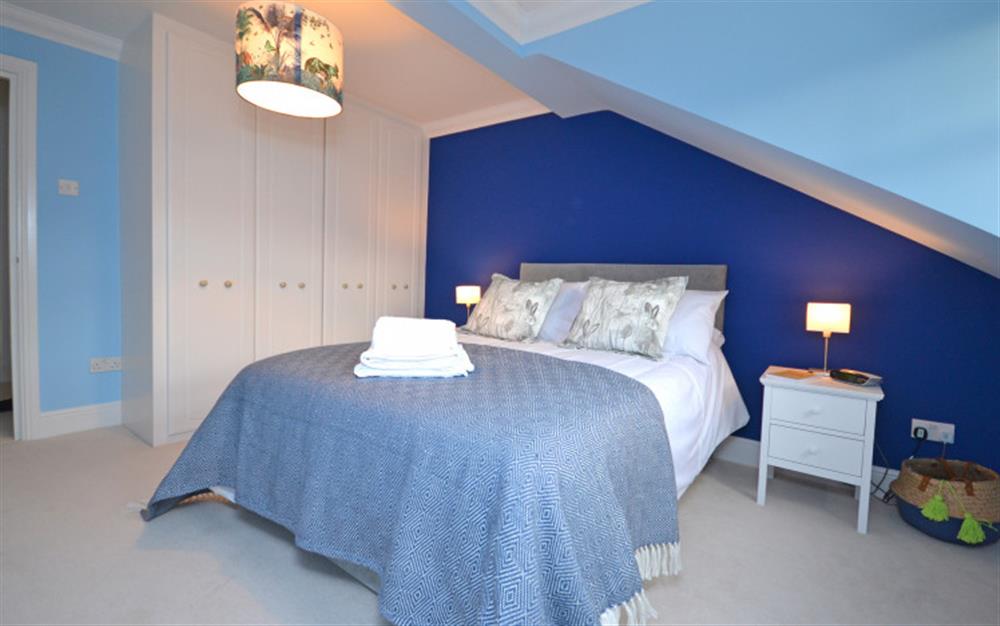 Bedroom Two on the second floor. at 2 North Castle Mews in Totnes