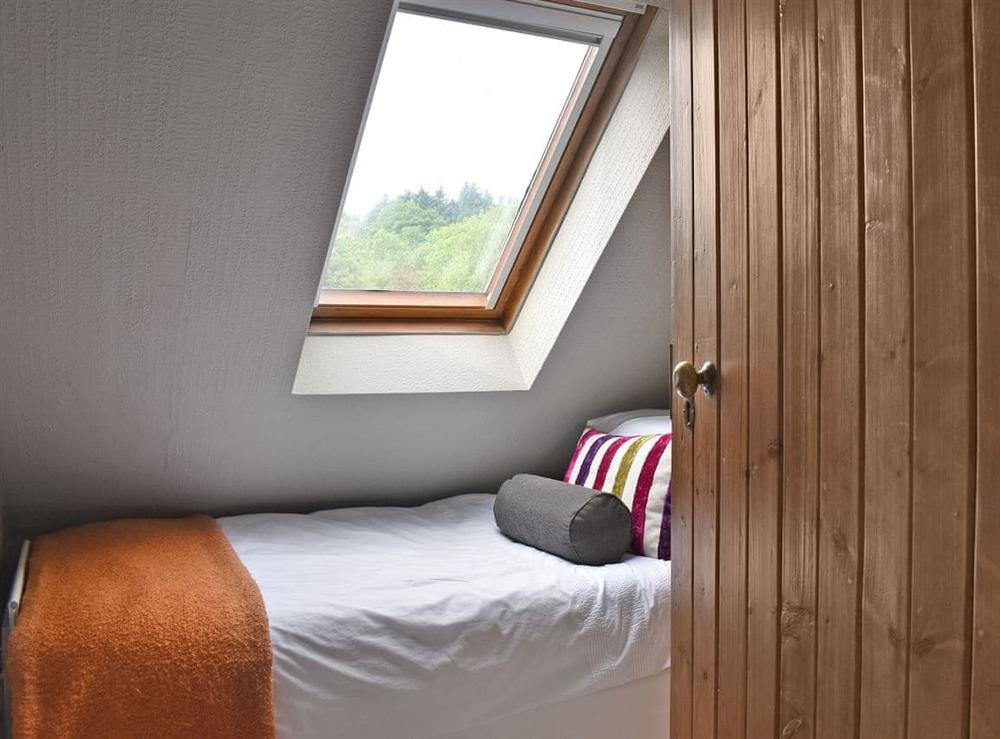 Cosy single bedroom at 2 Northbank Cottages in Whiting Bay, Isle of Arran, Scotland