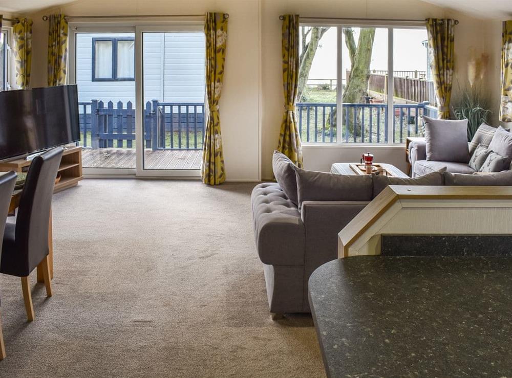 Living area at 2 Ocean Glade in Corton, Suffolk