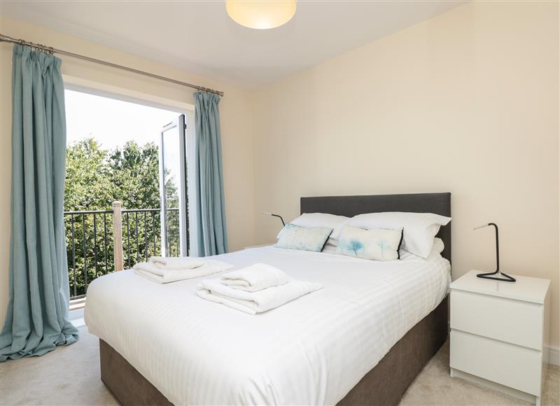 One of the bedrooms at 2 Orchard Drive, Salcombe