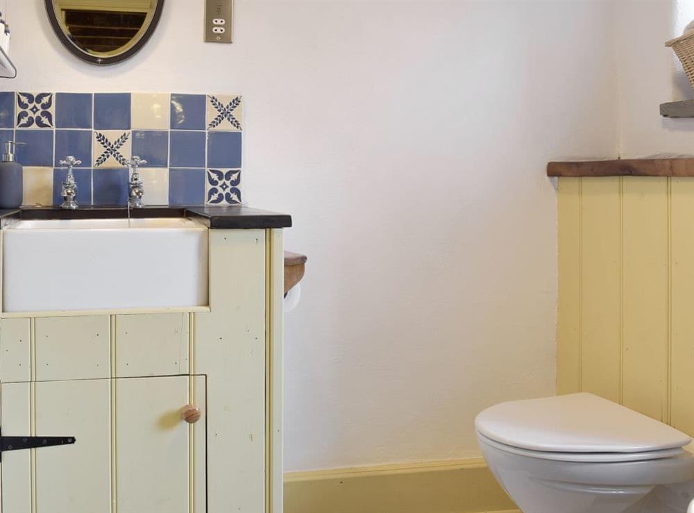 Ground floor bathroom at 2 Penrhiw in Abercych, near Newcastle Emlyn, Dyfed