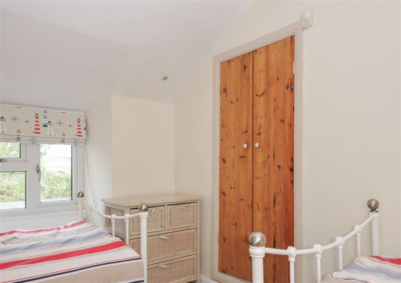 One of the 2 bedrooms at 2 Porthilly Cottages, Rock