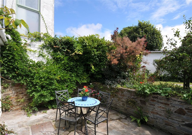 This is the garden at 2 Porthilly Cottages, Rock