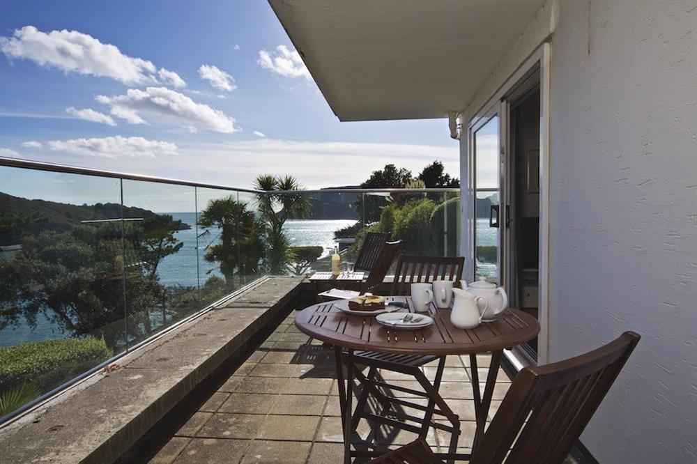 Fantastic balcony wth panoramic views at 2 Poundstone Court in , Salcombe