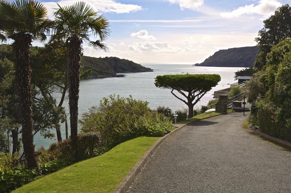 View from driveway to Poundstone Court at 2 Poundstone Court in , Salcombe