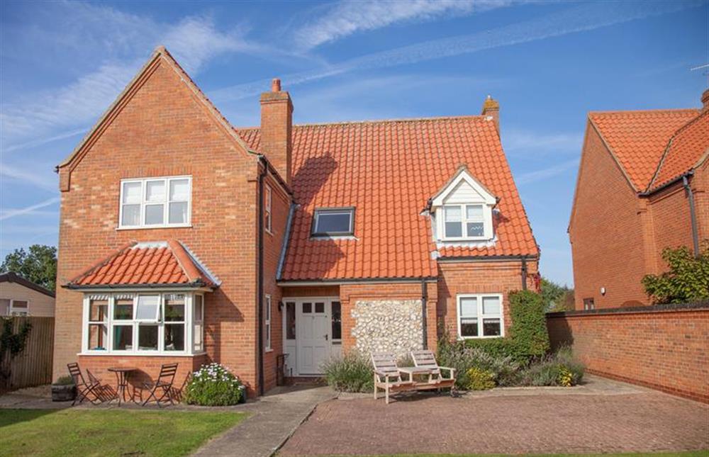 2 Priory Court: Front elevation at 2 Priory Court, Thornham near Hunstanton