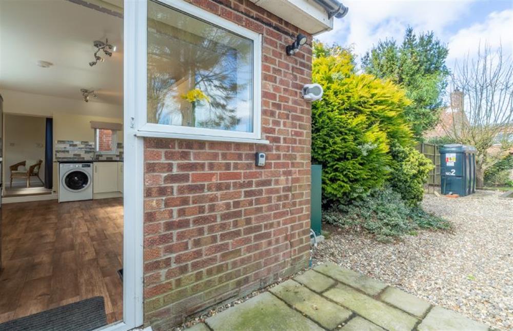 Ground floor: Back door at 2 Providence Place, Thornage near Melton Constable