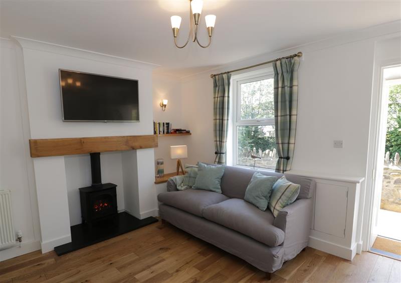 Enjoy the living room at 2 Railway View, Conwy