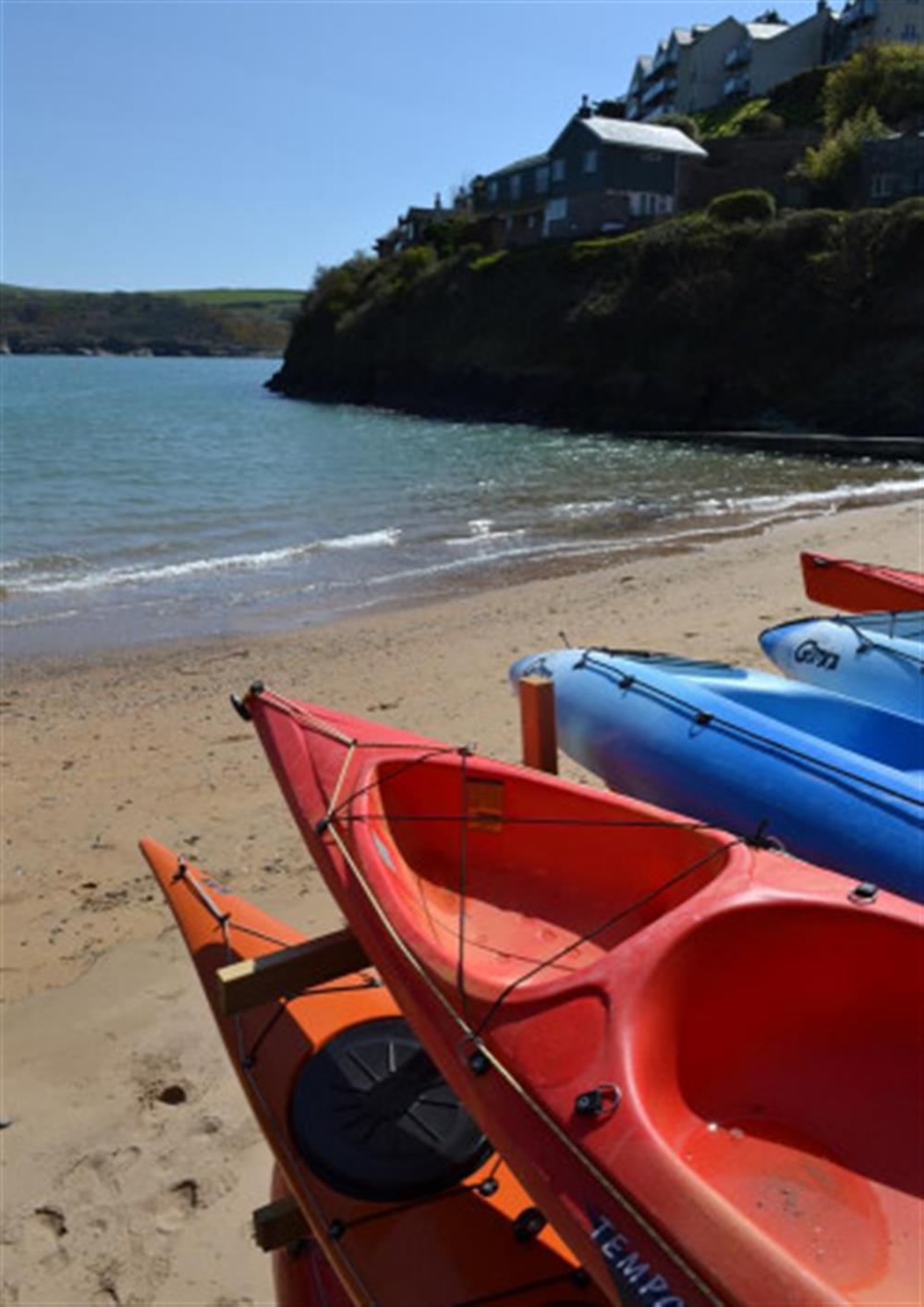 Watersports at South Sands at 2 Ringrone in Salcombe