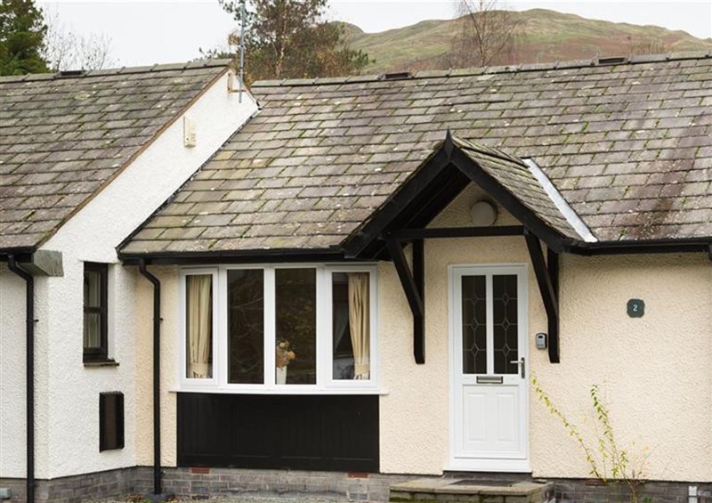 The setting at 2 Riverside Cottage, Ambleside