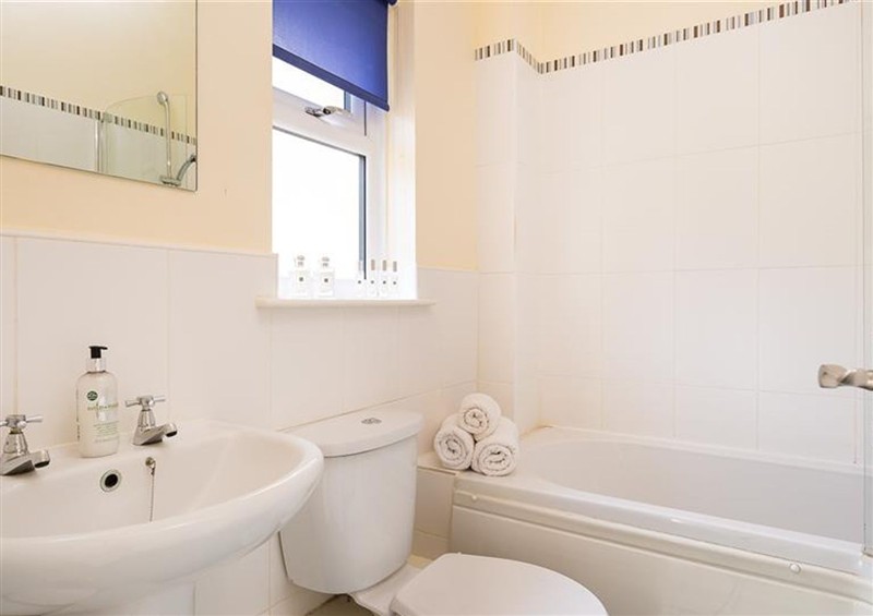 This is the bathroom at 2 Riverside Cottage, Ambleside