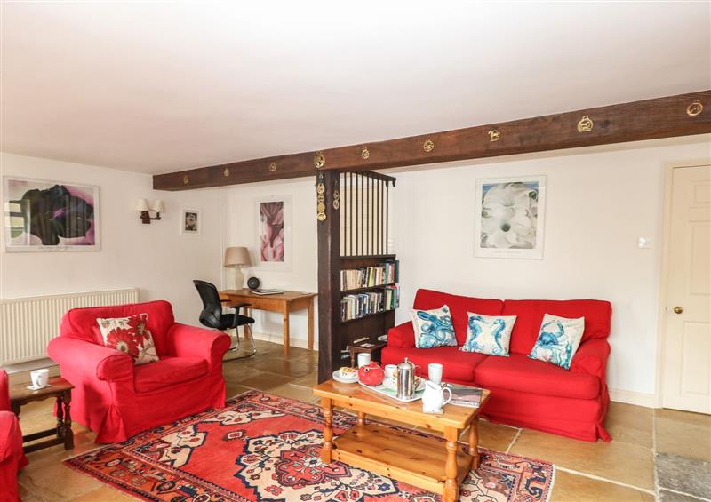 Relax in the living area at 2 Rose Cottages, Litton Cheney near Burton Bradstock