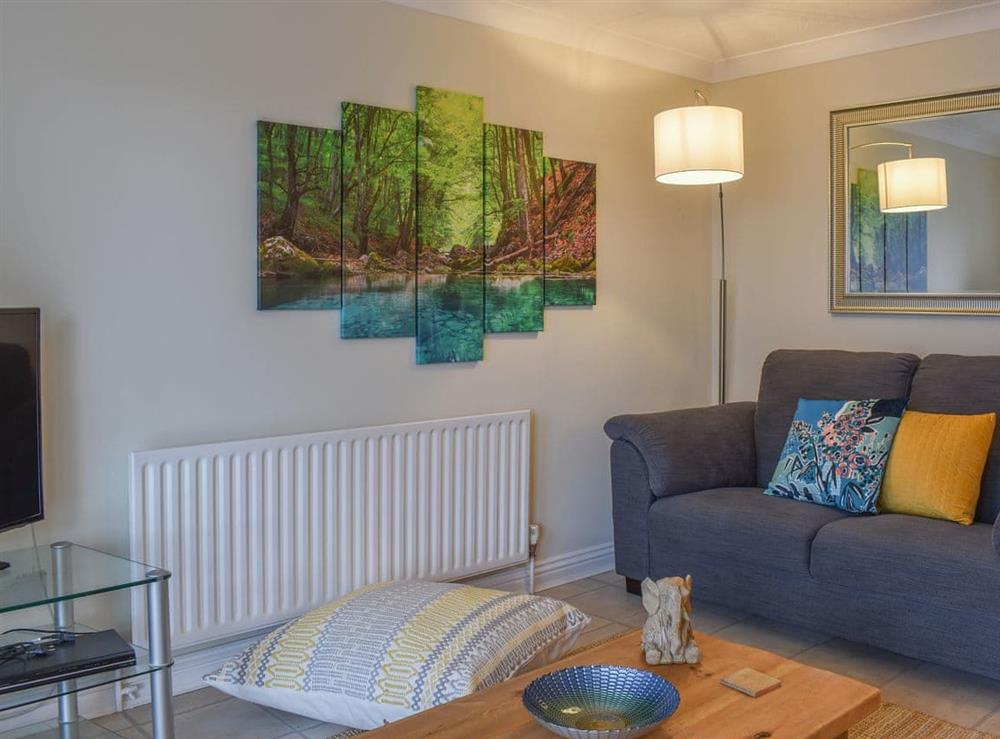 Living area at 2 Sandcastles in Sandbanks, near Poole, Dorset