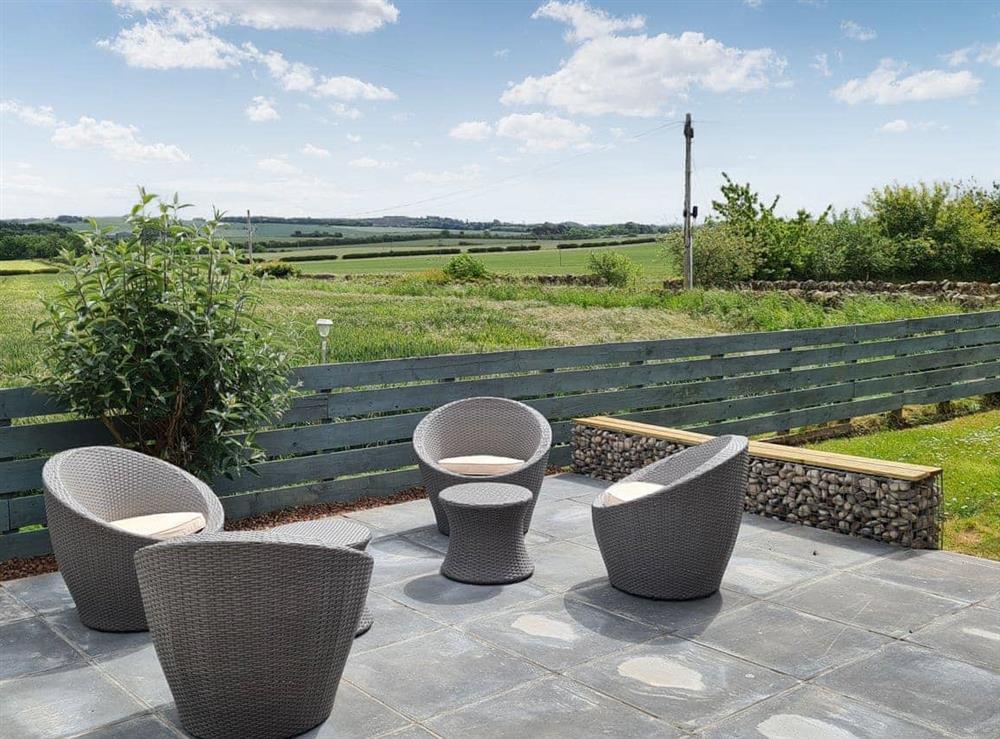 Outdoor area at 2 Setonhill Cottages in Longniddry, East Lothian