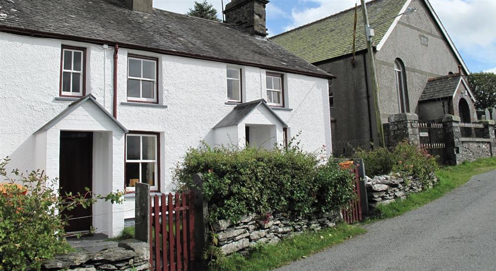 Exterior of 2 and 3 Siloam Cottage, nr Betws-y-Coed, Conwy at 2 Siloam Cottage in Conwy, North Wales