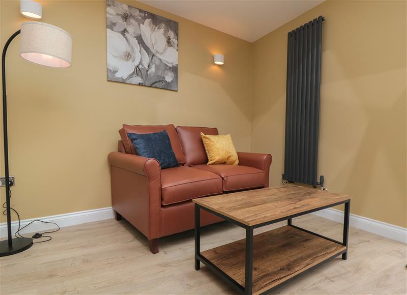 The living area at 2 Staveley Cottages, Langtoft near Great Driffield