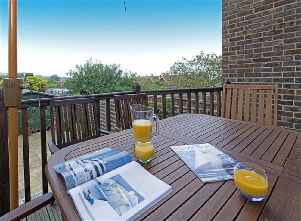 Sitting-out-area at 2 Steyne Cottages in , Ryde & East Wight