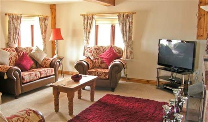 The living room at 2 Stud Cottage, Coltishall