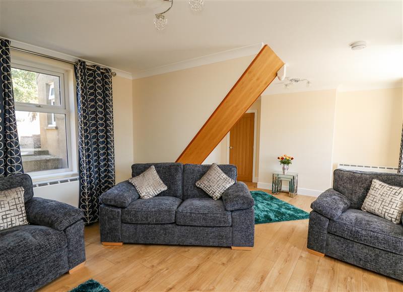 The living area at 2 Sunny Hill, Porthgain