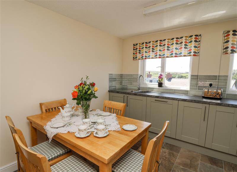 This is the kitchen at 2 Sunny Hill, Porthgain